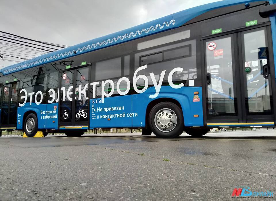 Новый электробус оценят жители Советского района Волгограда